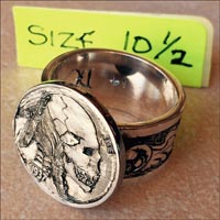 Hobo Nickel Ring Ready to Go Size 10 1/2